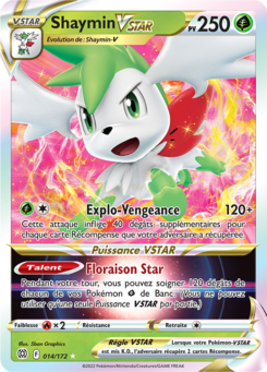 Shaymin-VSTAR (Épée et Bouclier Stars Étincelantes 014)