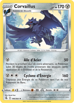 Corvaillus (Épée et Bouclier Poing de Fusion 190)