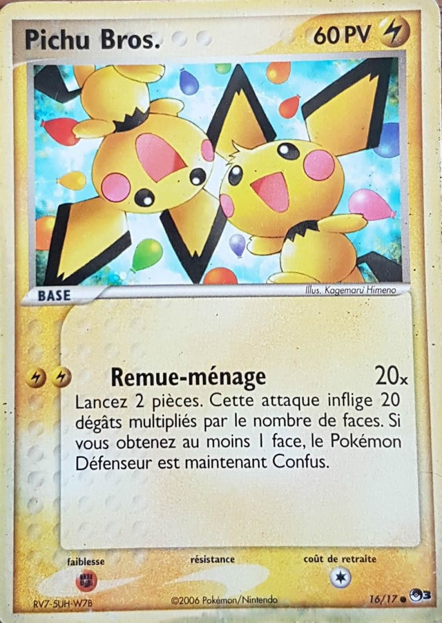Pichu Bros. (POP Série 3 16) — Poképédia