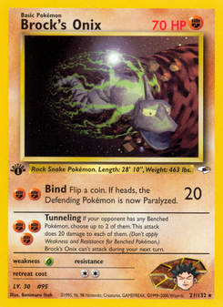 Brock's Onix (Gym Heroes 21)