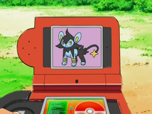 DP109 - Luxio Pokédex.png