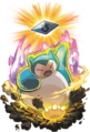 Ronflex et sa Ronflézélite pour Pokémon Soleil et Lune.