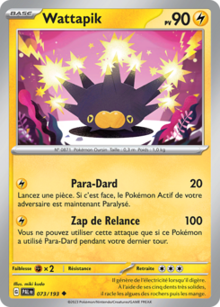 Wattapik (Écarlate et Violet Évolutions à Paldea 073)