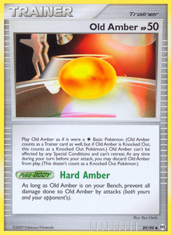 Old Amber (Platinum Arceus 89)