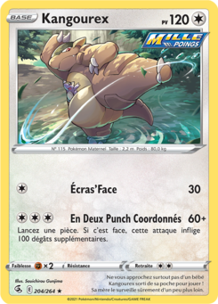 Kangourex (Épée et Bouclier Poing de Fusion 204)