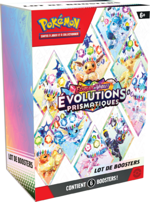Lot de boosters Écarlate et Violet Évolutions Prismatiques.png
