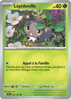 Lépidonille (Écarlate et Violet Étincelles Déferlantes 005)