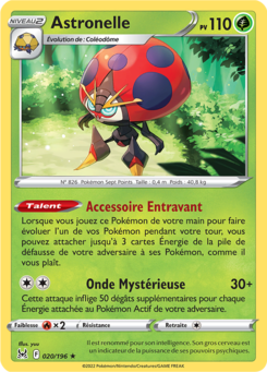 Astronelle (Épée et Bouclier Origine Perdue 020)