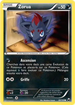 Zorua (Noir & Blanc Explorateurs Obscurs 69)