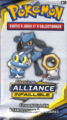 Booster échantillon Grenousse, Riolu et Meltan.