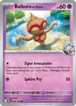 Balbuto de Pierre (Écarlate et Violet Rivalités Destinées 083)