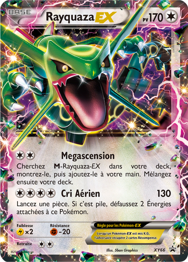 Rayquaza-EX (Promo XY 66) — Poképédia