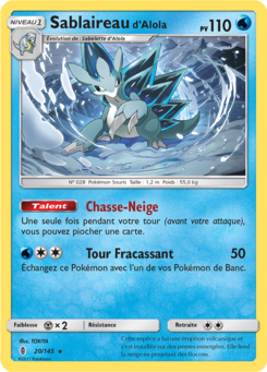 Sablaireau d'Alola (Soleil et Lune Gardiens Ascendants 20)