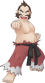 La tenue canonique de Chuck dans Pokémon Masters EX.