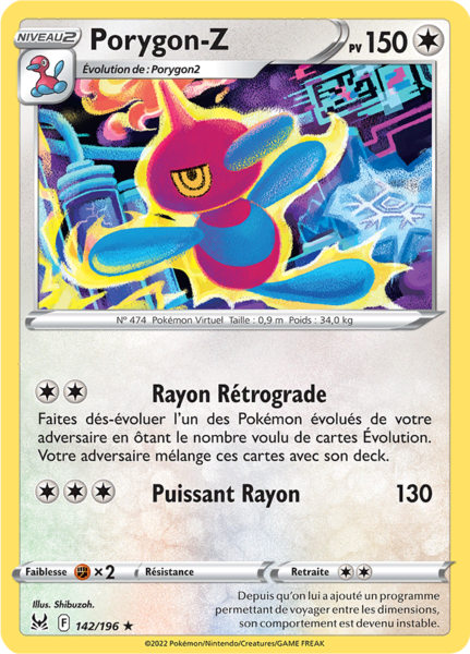 Fichier:Carte Épée et Bouclier Origine Perdue 142.png