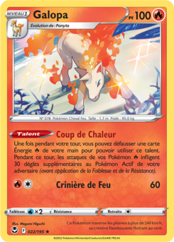 Galopa (Épée et Bouclier Tempête Argentée 022)