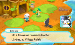 Le Pokémon louche retrouvé.