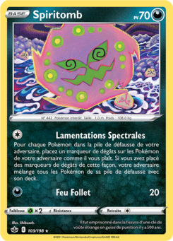 Spiritomb (Épée et Bouclier Règne de Glace 103)