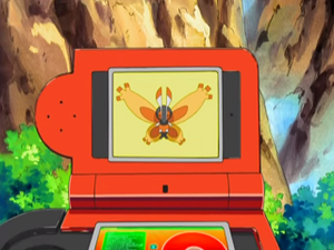 DP030 - Papilord Pokédex.png