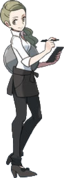 Artwork de la Serveuse pour Pokémon X et Y