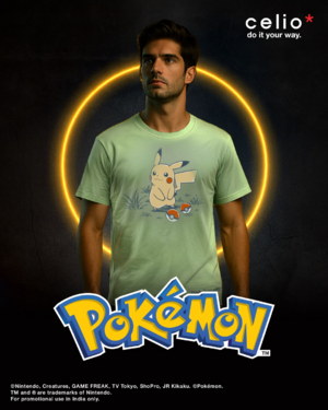 Celio t-shirt vert Inde 2025.png