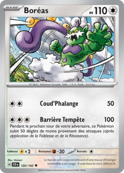 Boréas (Écarlate et Violet Couronne Stellaire 120)