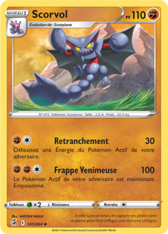 Scorvol (Épée et Bouclier Poing de Fusion 141)