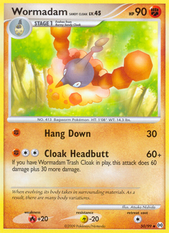 Wormadam Sandy Cloak (Platinum Arceus 50)