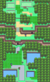 La Route 204 dans Pokémon Platine.