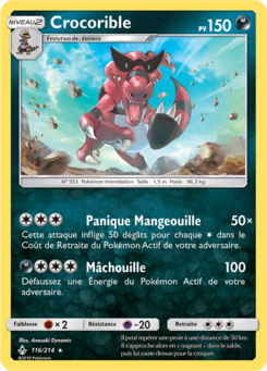 Crocorible (Soleil et Lune Alliance Infaillible 116)