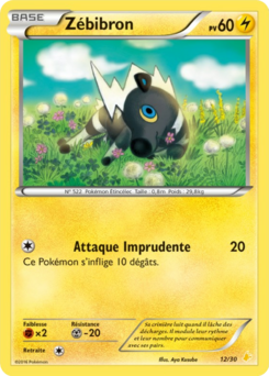 Zébibron (XY Kit du Dresseur Pikachu Catcheur 12)