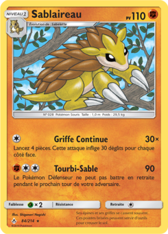 Sablaireau (Soleil et Lune Alliance Infaillible 84)
