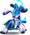 Artwork avec Holo-costume néo-urbain de Pokémon UNITE.