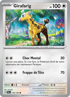 Girafarig (Écarlate et Violet Évolutions à Paldea 154)