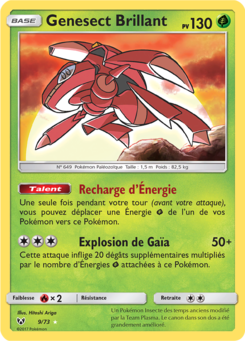 Genesect Brillant (Légendes Brillantes 9)