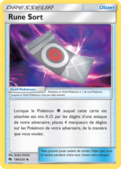 Rune Sort (Soleil et Lune Tonnerre Perdu 190)