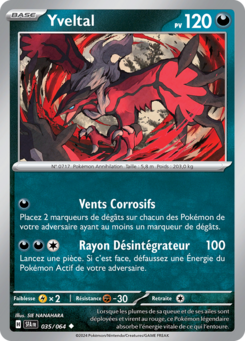 Yveltal (Écarlate et Violet Fable Nébuleuse 035)