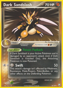 Dark Sandslash (EX Team Rocket Returns 18)