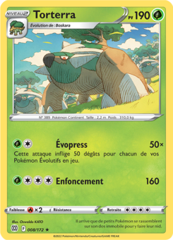 Torterra (Épée et Bouclier Stars Étincelantes 008)