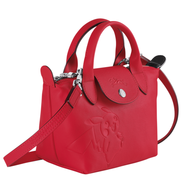 Fichier:Longchamp Petit sac à main rouge trois quart.png