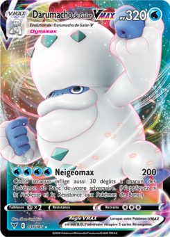 Darumacho de Galar-VMAX (Épée et Bouclier Voltage Éclatant 037)
