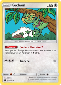 Kecleon (Soleil et Lune Tempête Céleste 122)