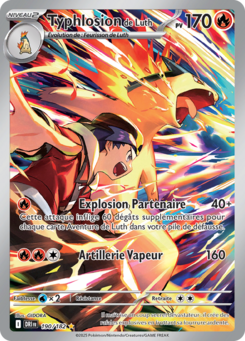 Typhlosion de Luth (Écarlate et Violet Rivalités Destinées 190)