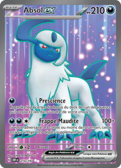 Absol-ex (Écarlate et Violet Flammes Obsidiennes 214)