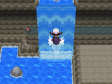 Utilisation de Cascade dans Pokémon Or HeartGold et Argent SoulSilver