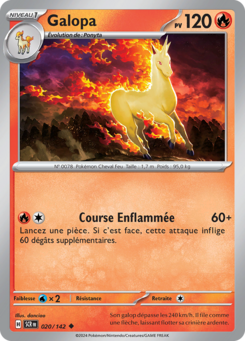 Galopa (Écarlate et Violet Couronne Stellaire 020)