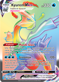 Kyurem-VMAX (Épée et Bouclier Origine Perdue 197)