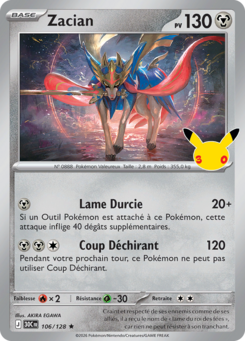 Zacian (30e Anniversaire 106)