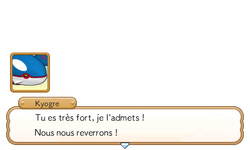 Une fois vaincu, il accepte de se joindre à l'équipe…