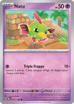 Natu (Écarlate et Violet Faille Paradoxe 071)